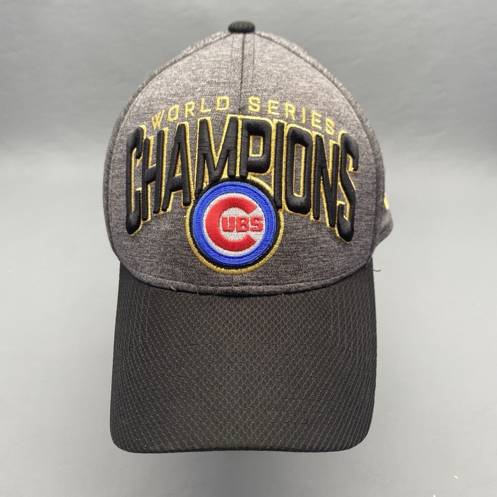 New Era Chicago Cubs 2016 World Series Champions 39THIRTY Fit Flex Hat Cap OSFM